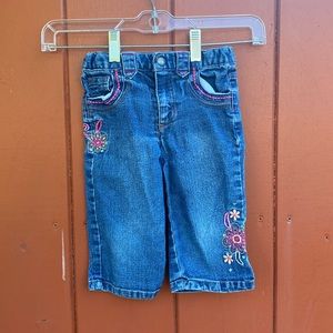 Girls designed jeans 2T